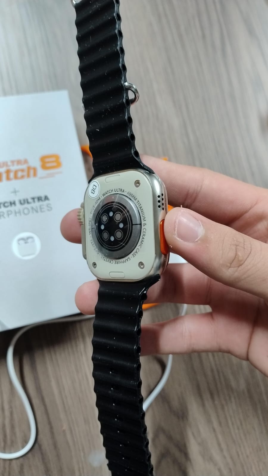 Combo Reloj Ultra 8 + Audifonos i12