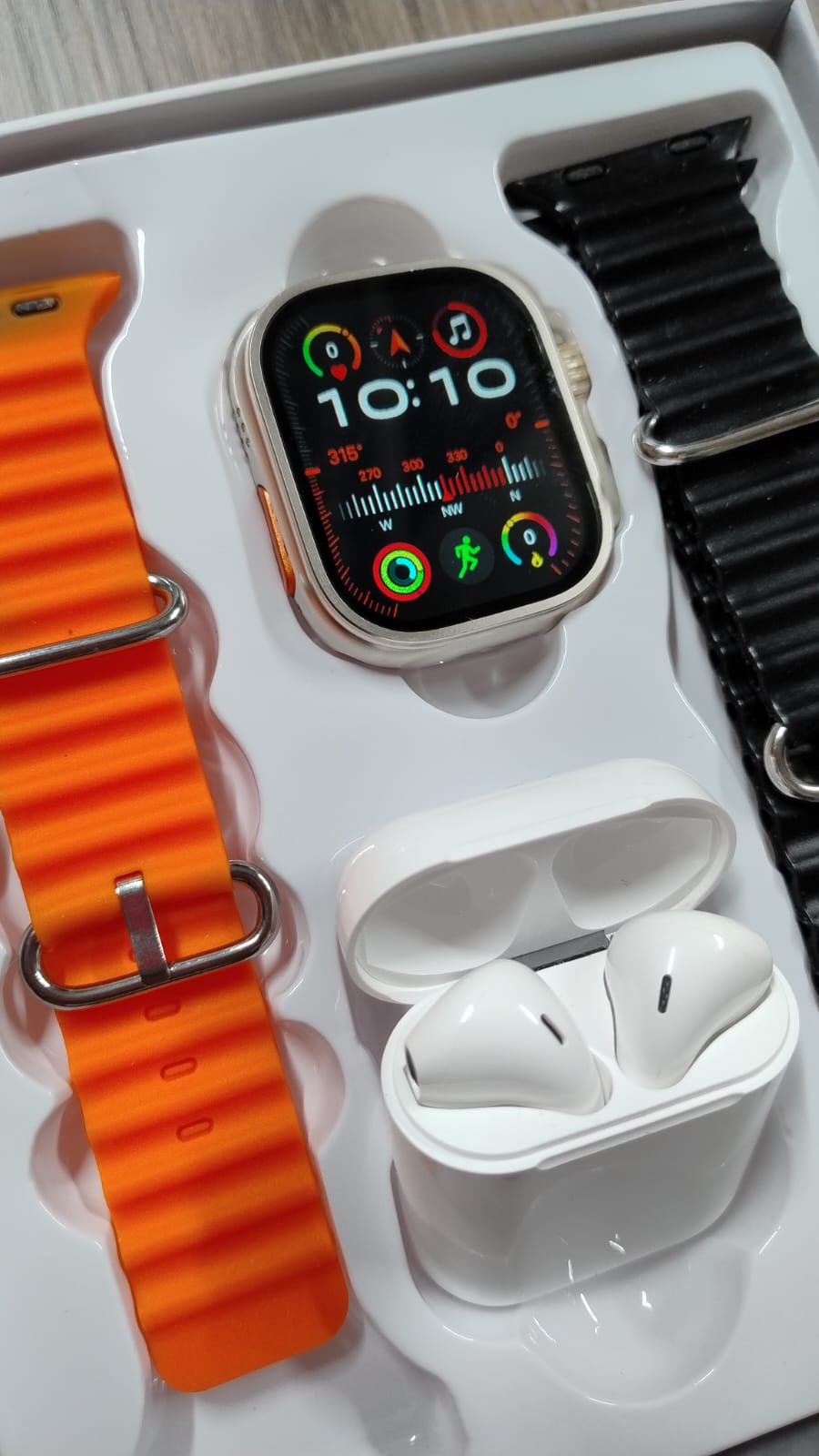 Combo Reloj Ultra 8 + Audifonos i12