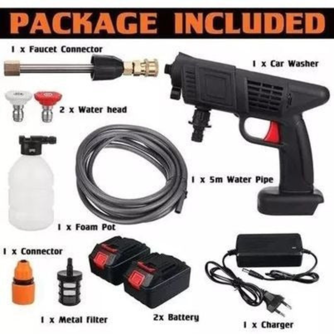 Combo Hidrolavadora + Aspiradora Portáti