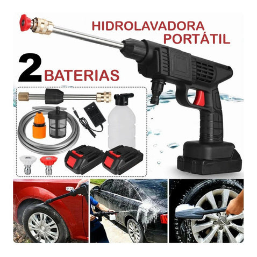 Combo Hidrolavadora + Aspiradora Portáti