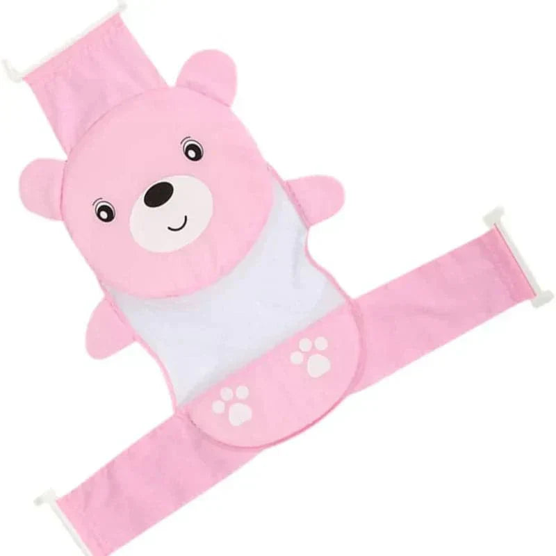 Cojin con malla acolchada ergonómica para tina bañera de bebe